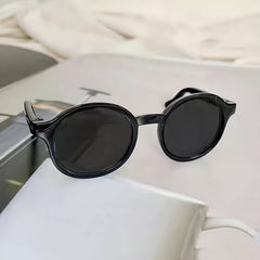 Plastic Round Decorative Doll Glasses