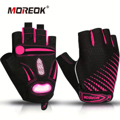 Moreok Liquid Gel Pad Cycling Gloves for Men Women - Comfortable and Breathable