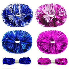 2pcs 11 81in Cheering Poms Handheld Props Dancing Supplies Sports Stage