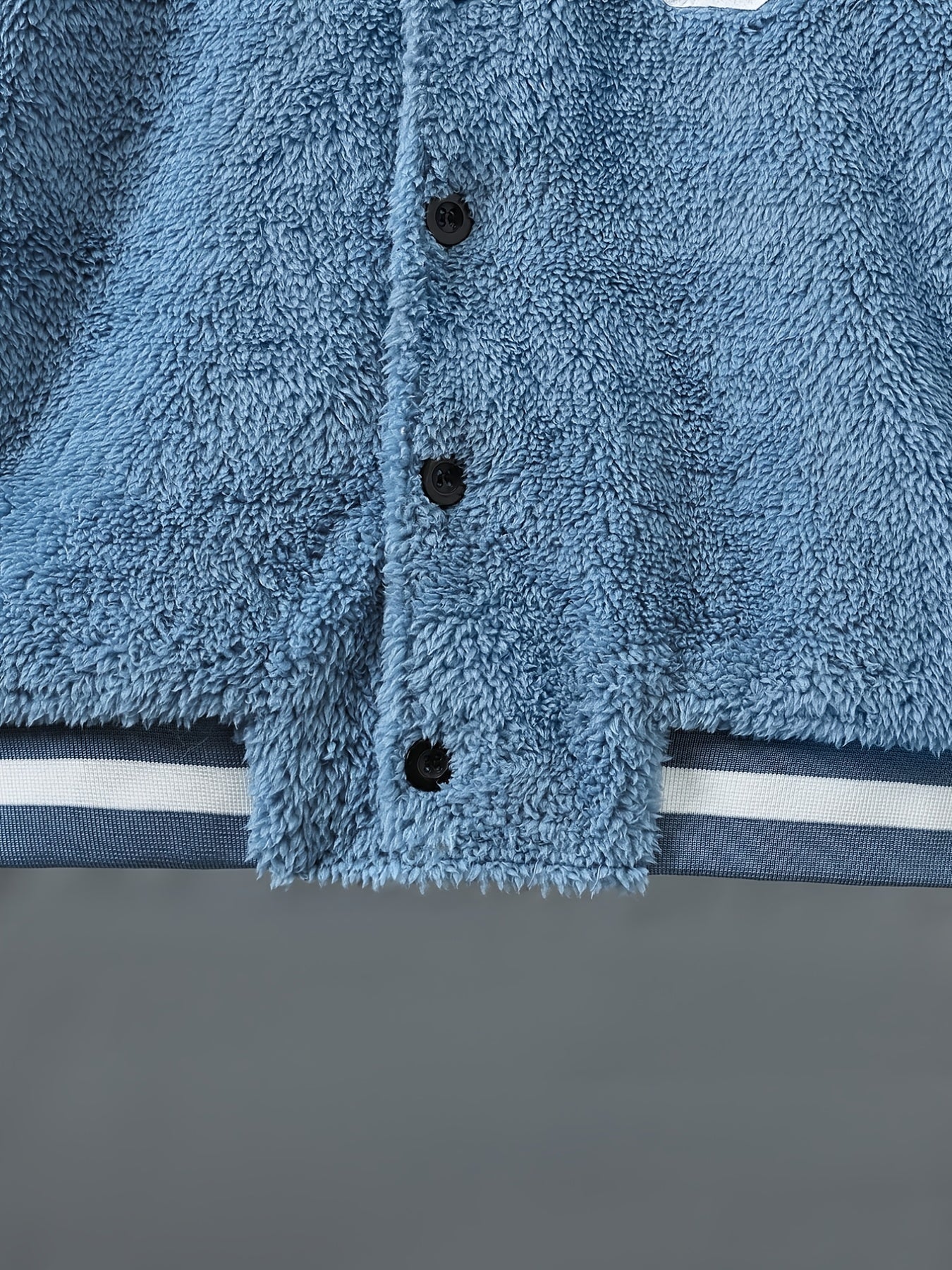 Boys Casual Fleece Zip Up Coat for Fall Winter