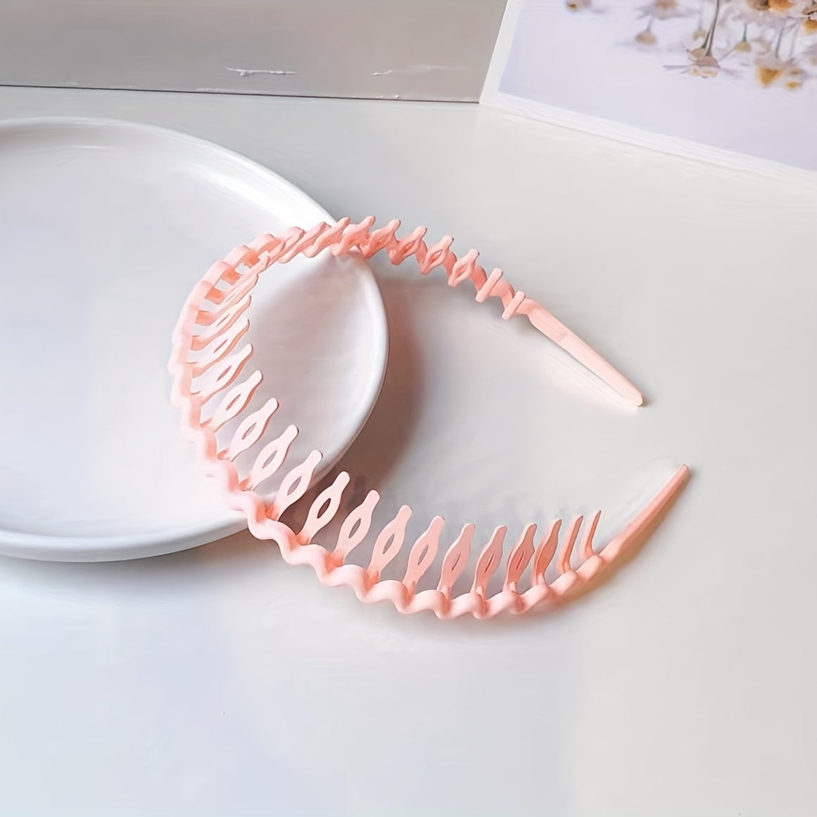 Baby Girls Solid Hair Hoop Headwear Hair Accessories For Holiday Birthday Party