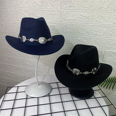 Oval Pendant Decoration Cowboy Hat Sun Hat For Men And Women