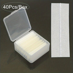 40 Pcs Reusable Self Adhesive Eyelash Glue Strip