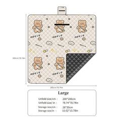 Portable Lightweight Picnic Mat Foldable Waterproof Camping Beach Mat