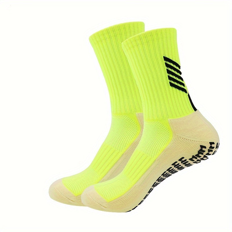 Non Slip Soccer Socks Athletic Breathable Sports Grip Socks