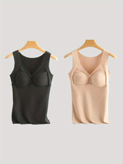 Lace Thermal Underwear Tank Top Soft Sleeveless Women's Lingerie