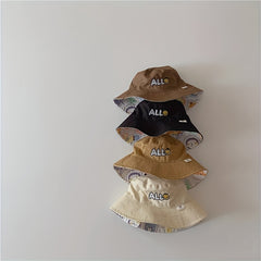 Kids Embroidery Sunshade Hat for Boys & Girls