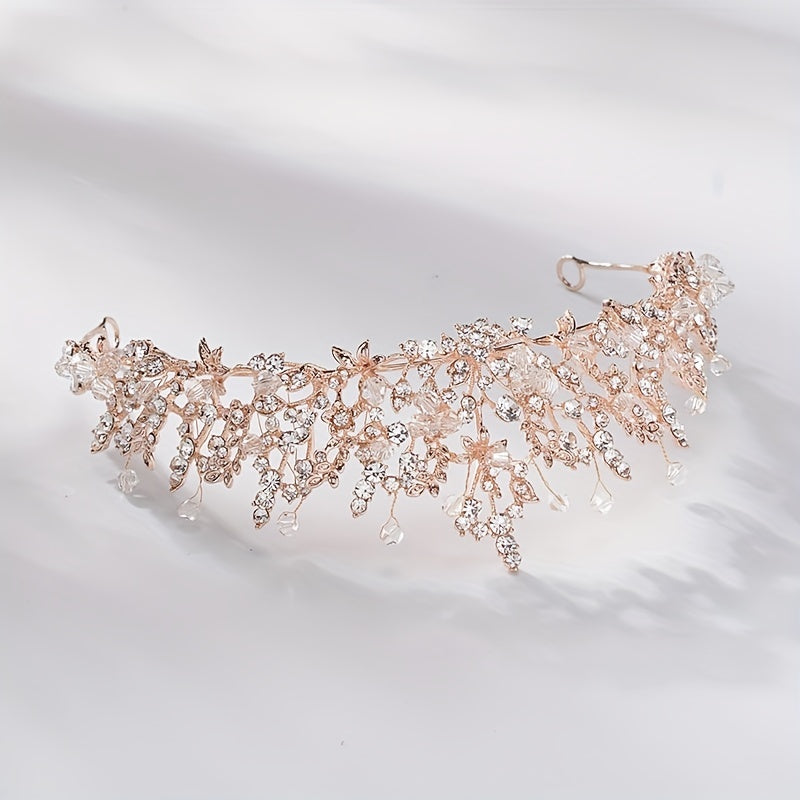 Bridal Crystal Crown Headband Wedding Hair Accessories