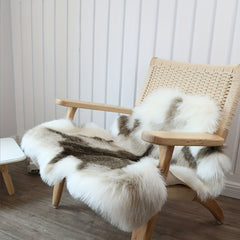 Faux Fur Rug Plush Washable Acrylic Polyester Blend Animal Fur Rug