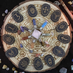 Witch Rune Set for Healing Alchemy and Meditation