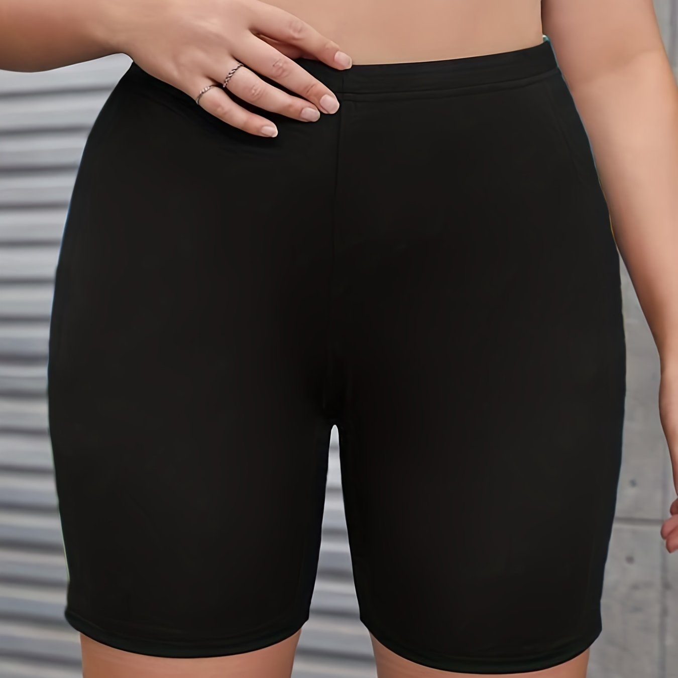 Solid Skinny Leggings for Women