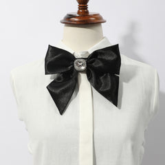Sparkly Rhinestone Bow Tie for Women