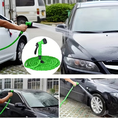 Expandable Garden Hose with Spray Nozzle