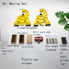 Snowboard Waxing Set Snowboard Maintenance Tools Snowboard Polishing Waxing Tool