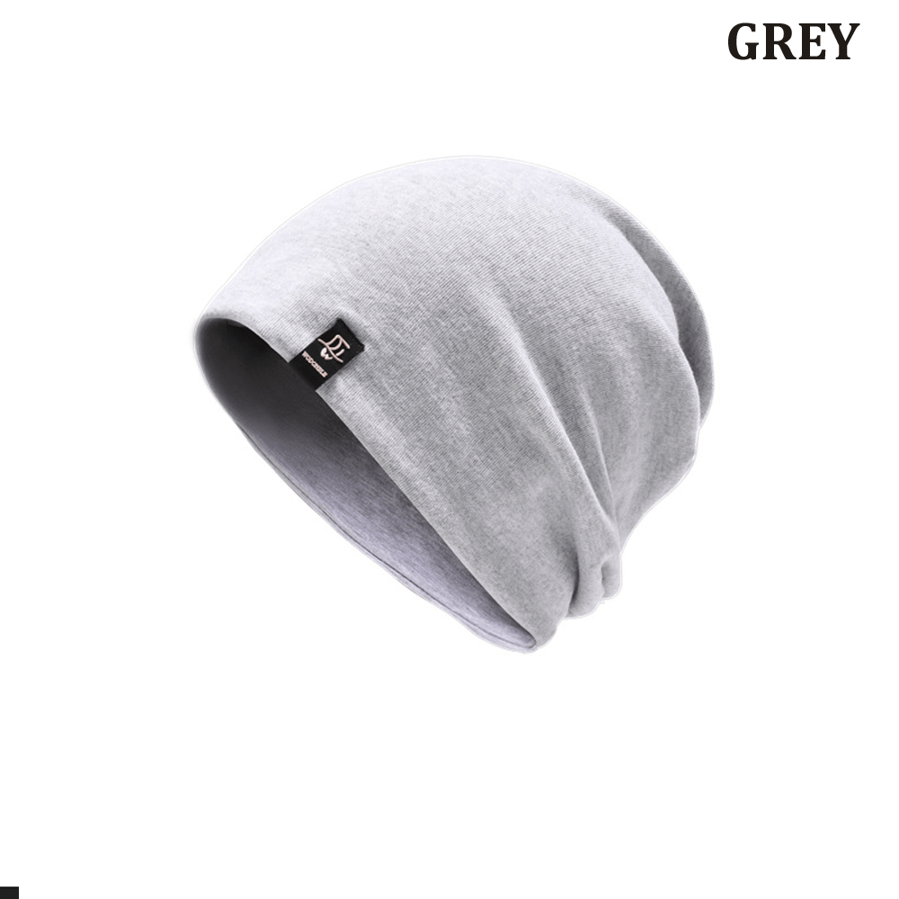 Men's Thin Cotton Beanie Hat Winter Cap