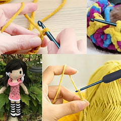 Ergonomic Soft Handle 5pcs 9pcs Crochet Hooks for Arthritic Hands