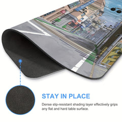 Japanese Street Culture Mouse Pad Non Slip Rubber Base Waterproof Mouse Mat