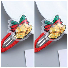 Sequin Christmas Hair Clips Holiday Hair Accessories for Girls