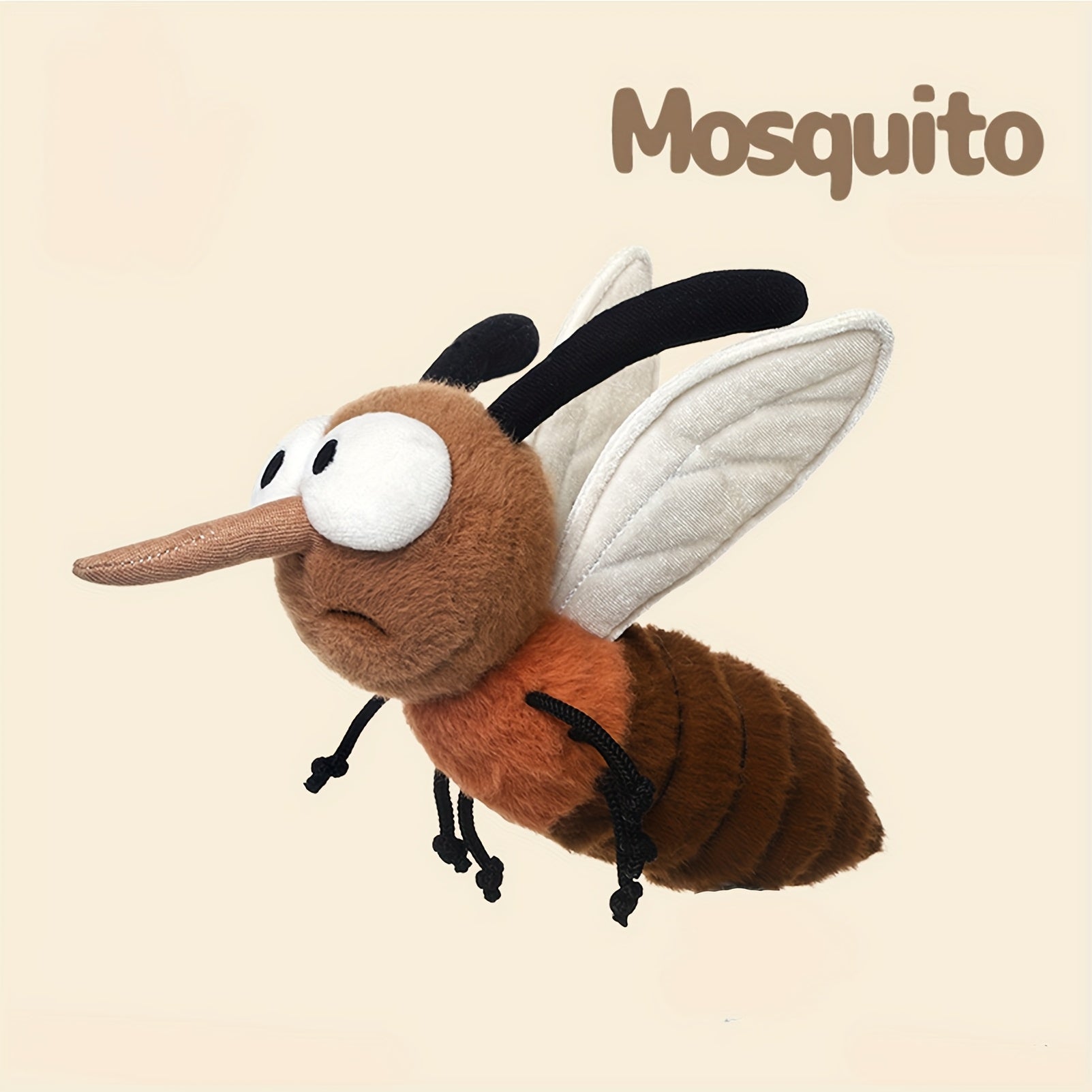 Mosquito Plush Toy - Gift for Friends, Christmas Halloween Decor