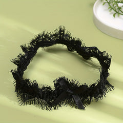 Wide Lace Garter Belt Bowknot Legs Band Bridal Wedding Accessories
