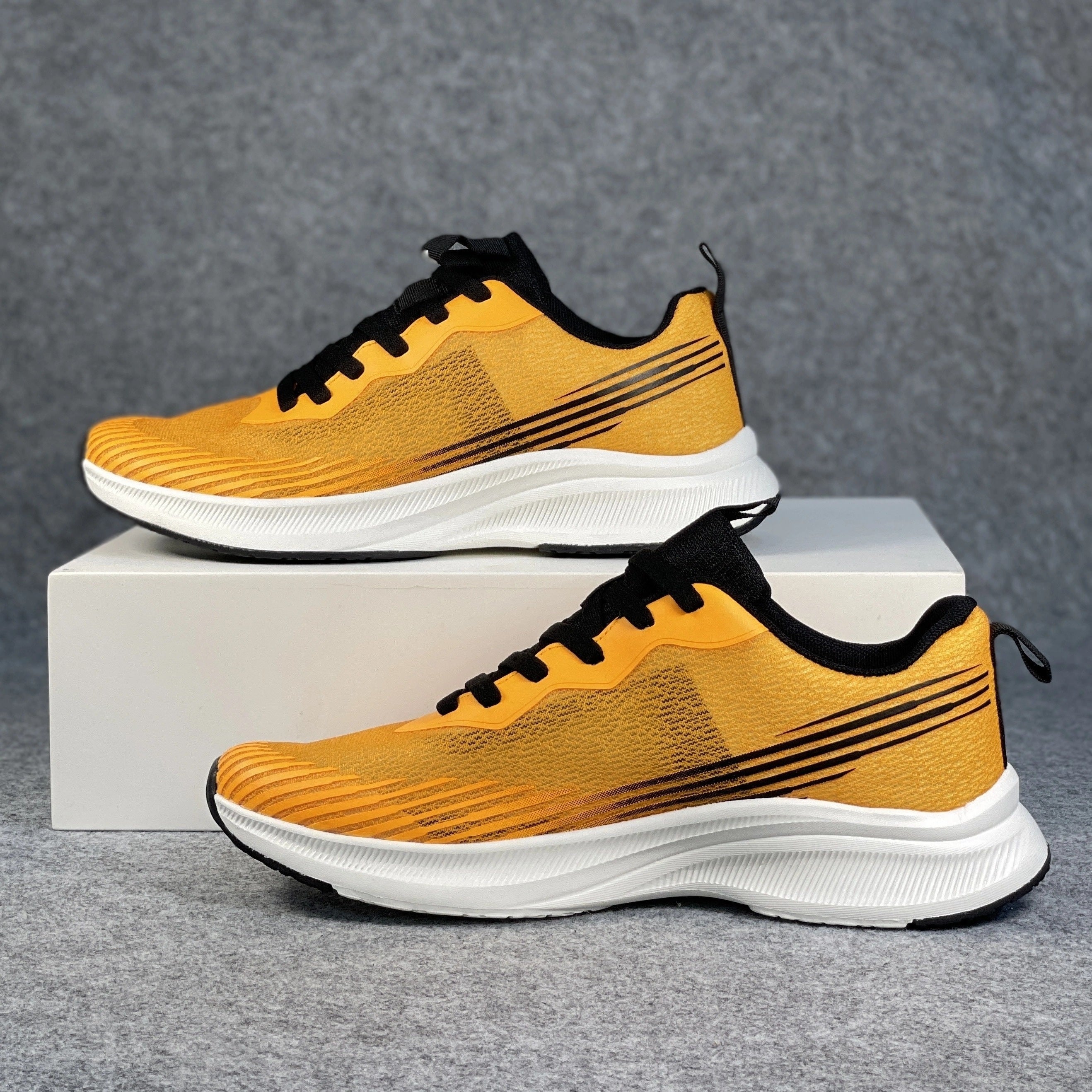 Men's Breathable Non Slip Running Shoes - Soft Sole Sneakers