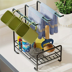 Kitchen Storage Rack Sponge Draining Rack Kitchen Accessories