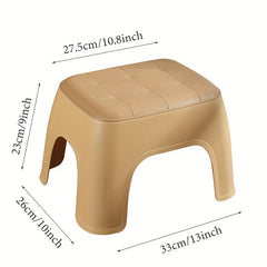 1pc Lightweight Step Stool 200lb Capacity Non-slip Stool