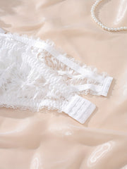 Women's Floral Lace Convertible Tube Bra