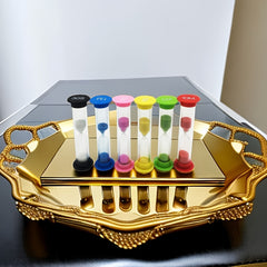 6pcs Kids Classroom Game Hourglass Timer Set 30s 1 2 3 5 10 Min Fall Prevention