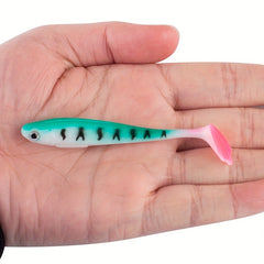 5pcs T Tail Soft Lure 9 5g Bionic Bait for Fishing