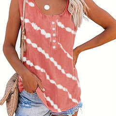 Sleeveless Tank Top For Spring & Summer