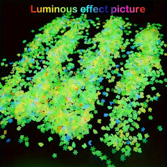 20g Luminous Soft Shell Nail Art Sequins Mixed With Pearl PVC Resin