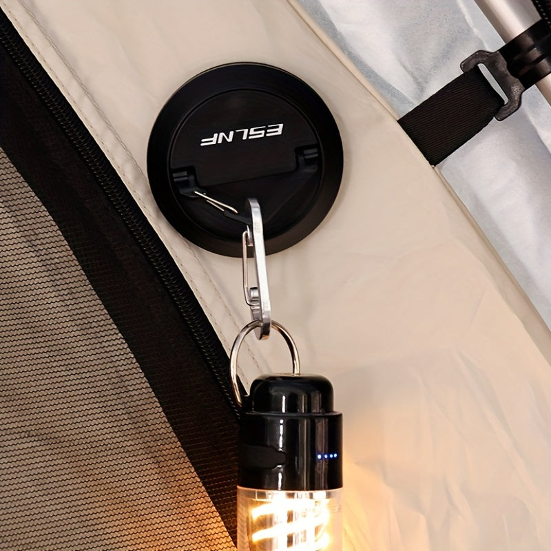 1pc Outdoor Camping Magnetic Hook Universal Screw Hole Light Hook