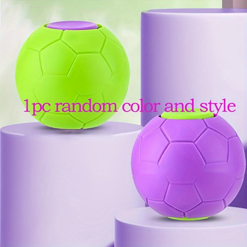 Gravity Radish Decompression Ball Spinning Football Keychain Car Pendant