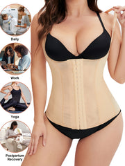 Front Buckle Shaping Waist Trainer Tummy Control Top