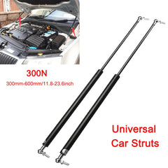 2pcs 300N Car Gas Struts 300 600mm Boost Your Trunk & Bonnet's Performance