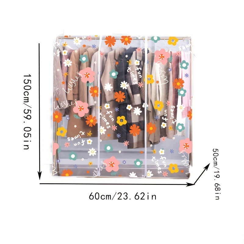 Dust Cover for Vertical Cloth Rack - Keep Your Clothes Clean & Fresh