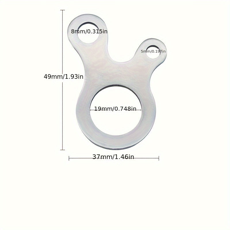 3 Holes Fast Knot Portable Outdoor Knotting Tool Camping Knotting Tool