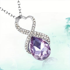 Girl's Droplet Shaped Necklace Holiday Party Casual Accessories