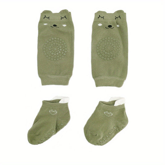 Baby Knee Pads & Leg Warmers Set for 0-3 Years - Ultimate Protection