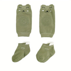 Baby Knee Pads & Leg Warmers Set for 0-3 Years - Ultimate Protection