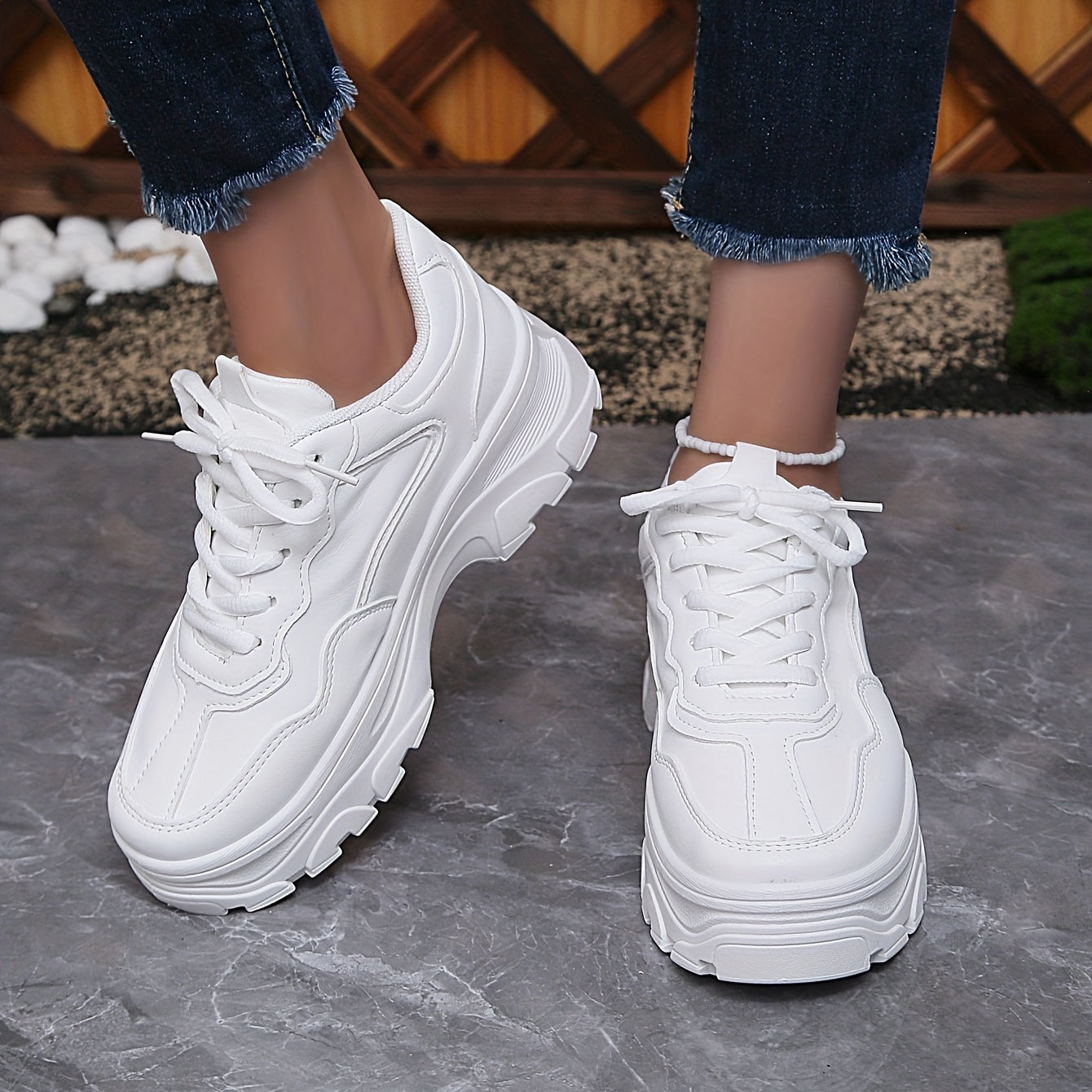 Women's Chunky Sneakers Non Slip Sport Shoes