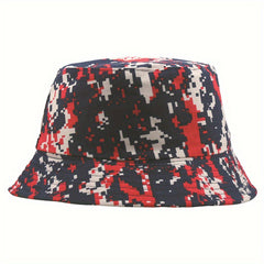 Camouflage Bucket Hat Outdoor Travel Hat Fishing Hat Male Basin Hat