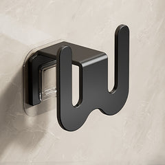 Wall Mounted Slipper Rack Bathroom Hook Shoes Storage Shelf