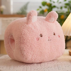 Panda Rabbit Frog Bear Animal Hand Warmer Dual purpose Hand Pillow