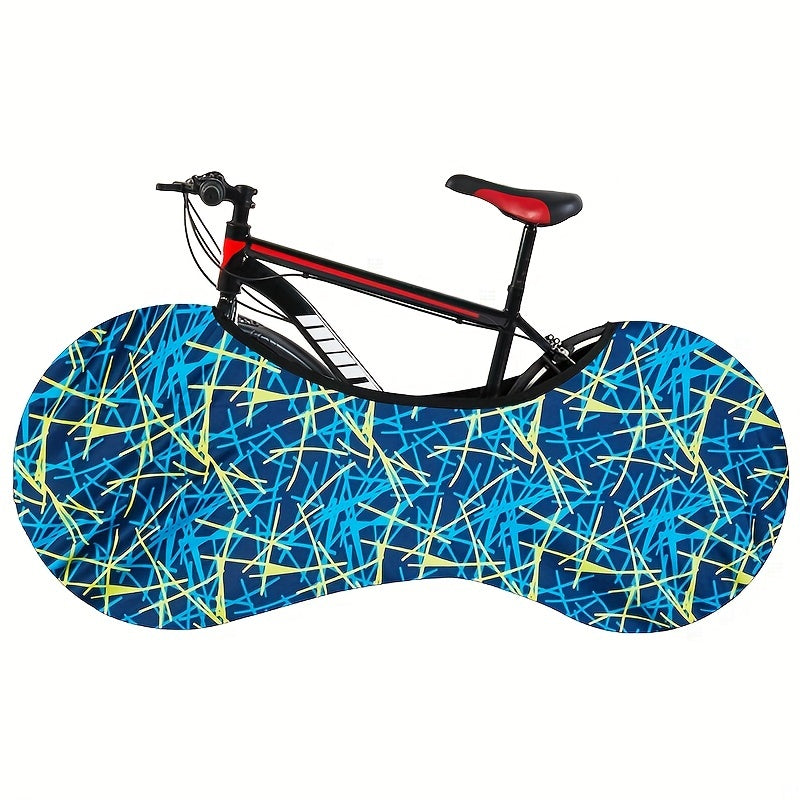 Elastic Bicycle Wheel Cover Dust-proof Outdoor And Indoor Storage Bag