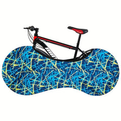 Elastic Bicycle Wheel Cover Dust-proof Outdoor And Indoor Storage Bag