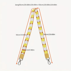 Vintage Pattern Shoulder Bag Strap Women's Travel Accessories