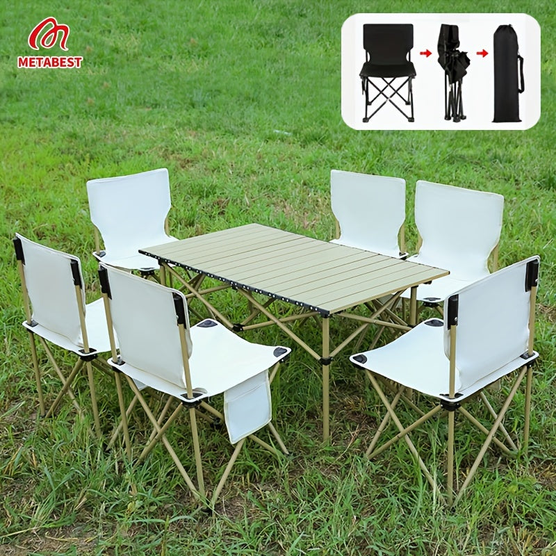 Portable Outdoor Folding Chairs for Picnic Camping Fishing