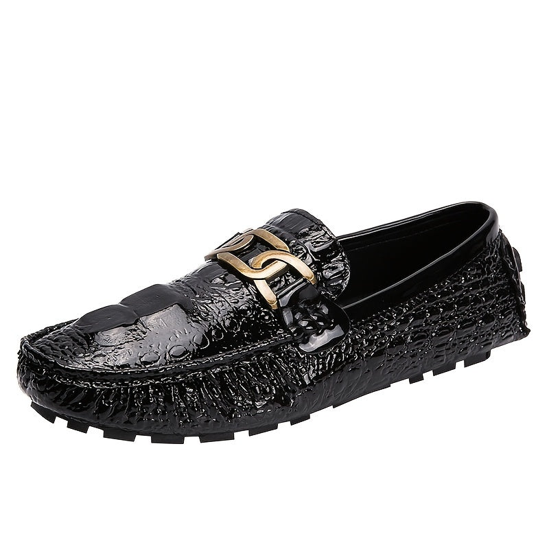 Men's Croc Loafers Slip On Flat Shoes Spring Summer